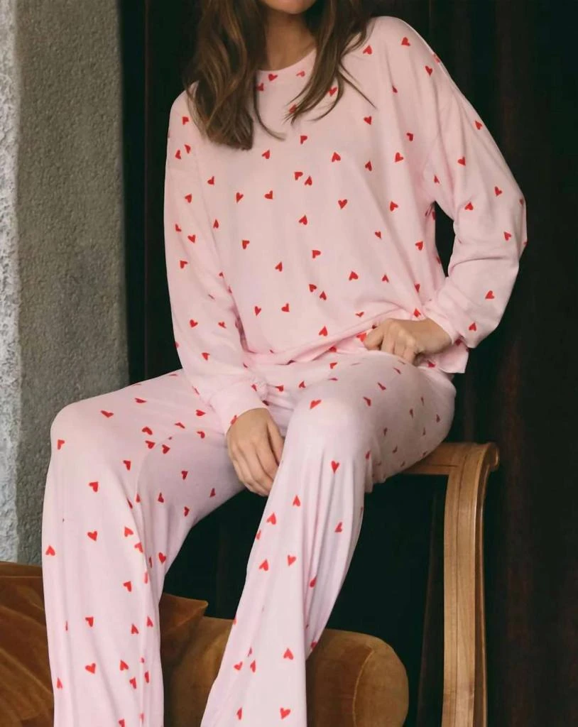 Z Supply Z Supply - Mira Heart Long Sleeve Top 5