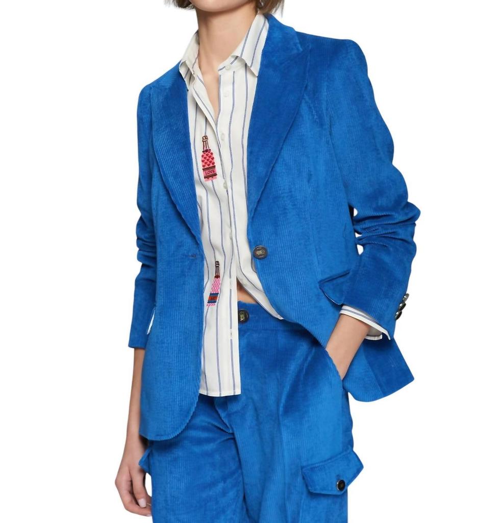 VILAGALLO Vilagallo - Heather Cord Blazer