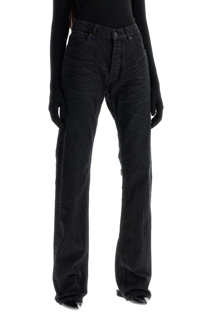 Balenciaga low-rise straight leg jeans 2