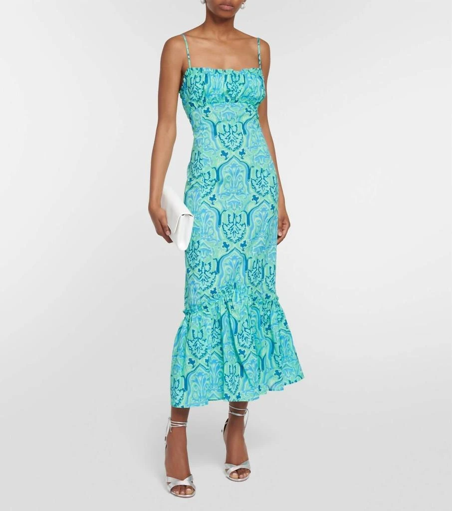 Rixo Rixo - Sorcha Printed Cotton Midi Dress 1