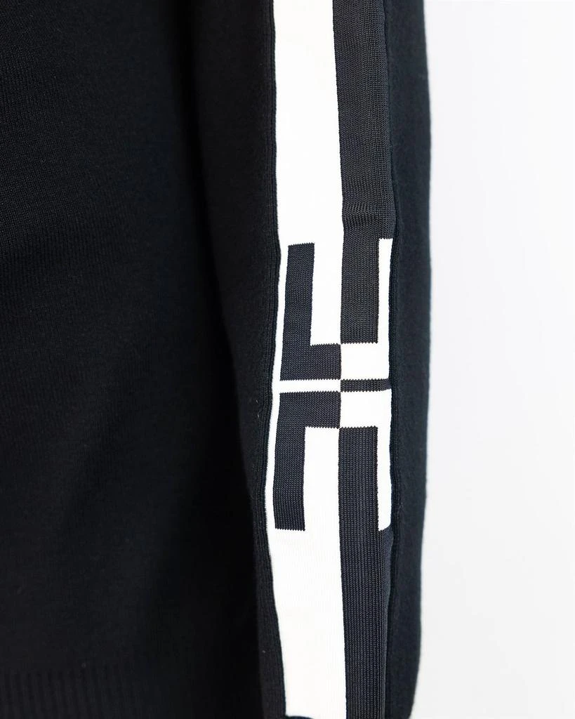 ELISABETTA FRANCHI Elisabetta Franchi Logo Banded Hooded Sweatshirt 4