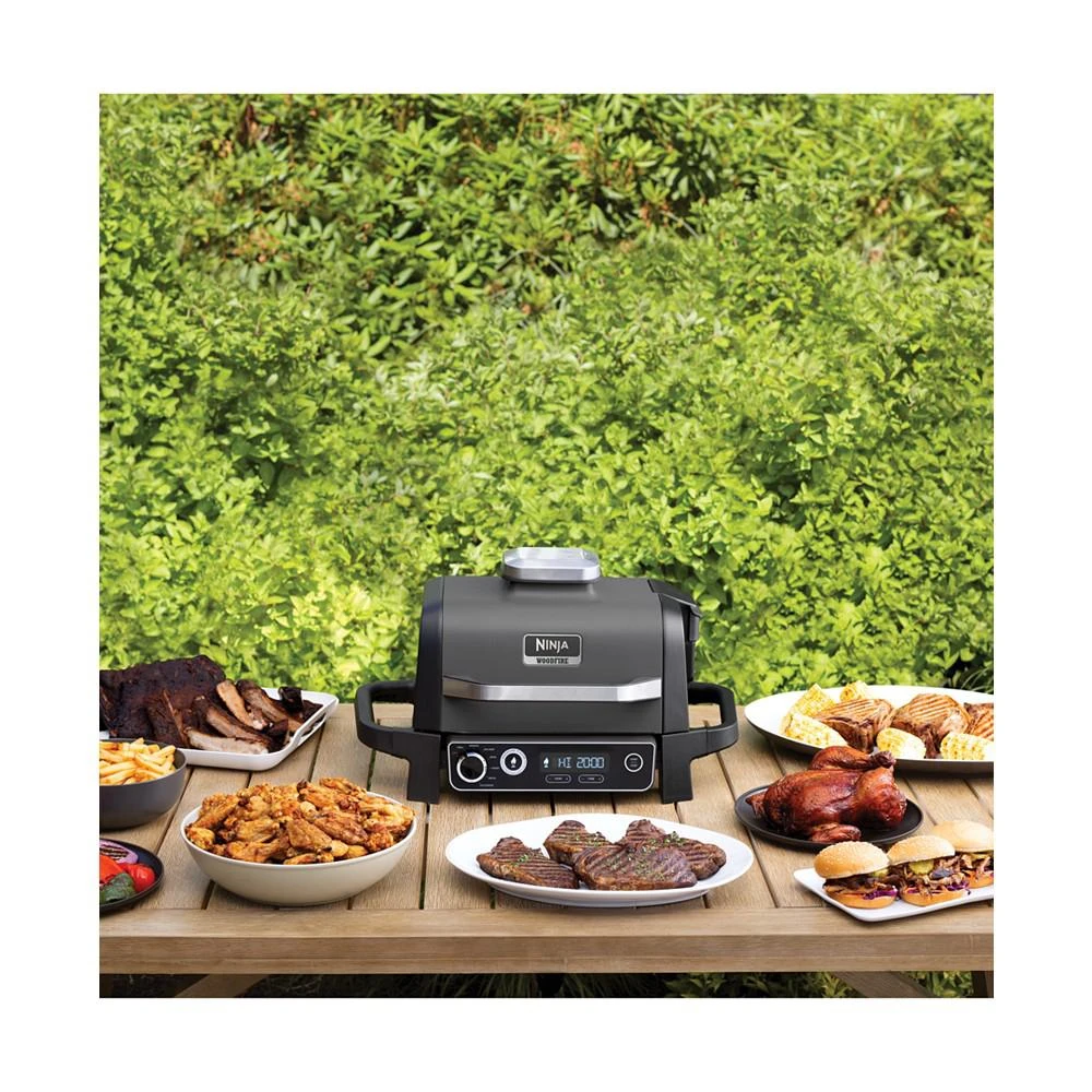 Ninja Woodfire Outdoor Grill & Smoker, 7-in-1 Master Grill, BBQ Smoker and Air Fryer with Woodfire Technology - OG701 4
