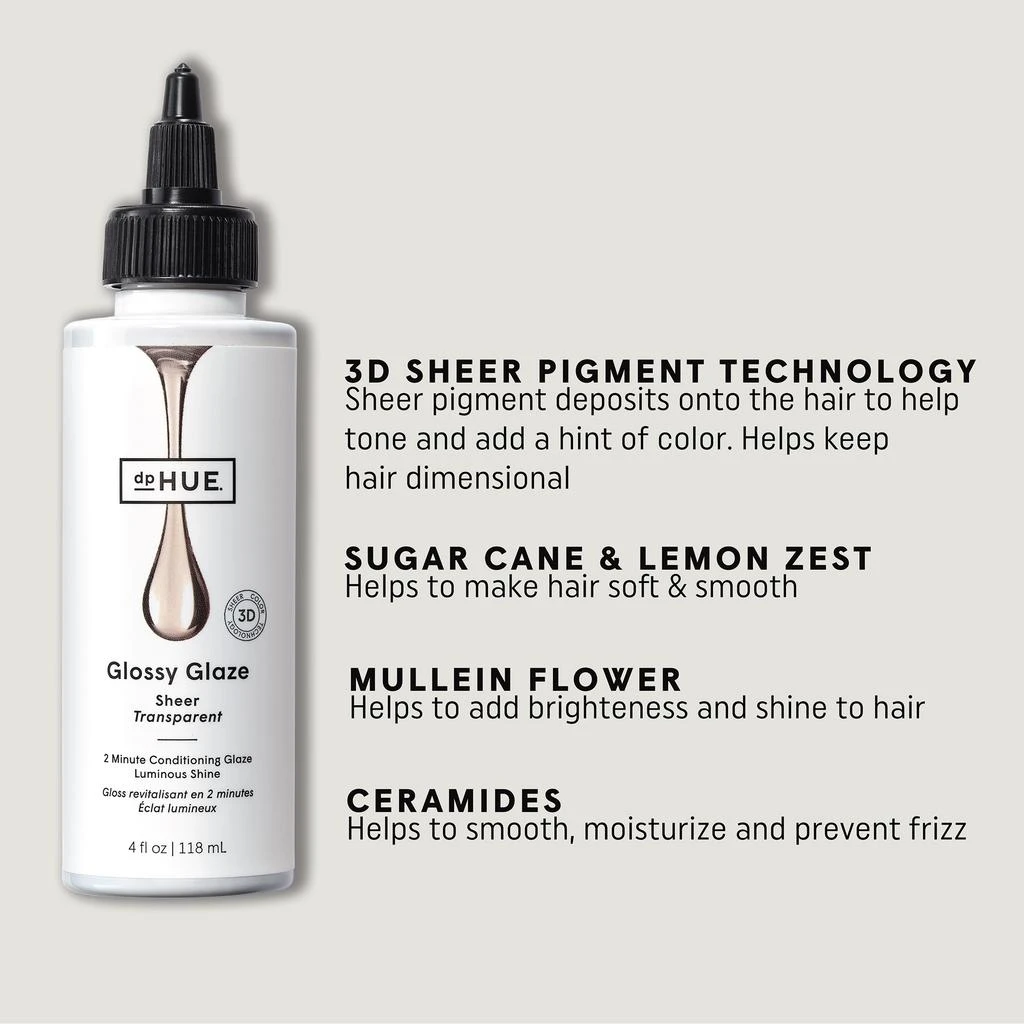 dpHUE dpHUE Glossy Glaze Sheer 118ml 6