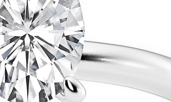 Badgley Mischka Oval Cut Lab Created Diamond Engagement Ring - 1.00 ctw 5