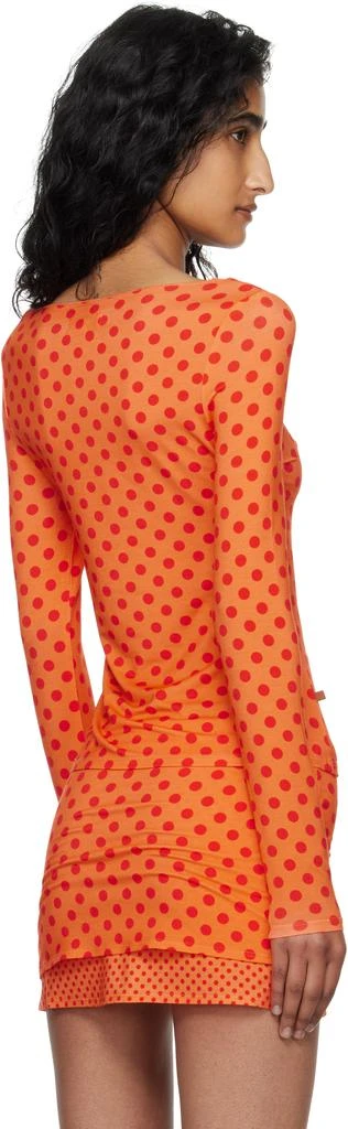 Miaou Orange & Red Amelia T-shirt 3