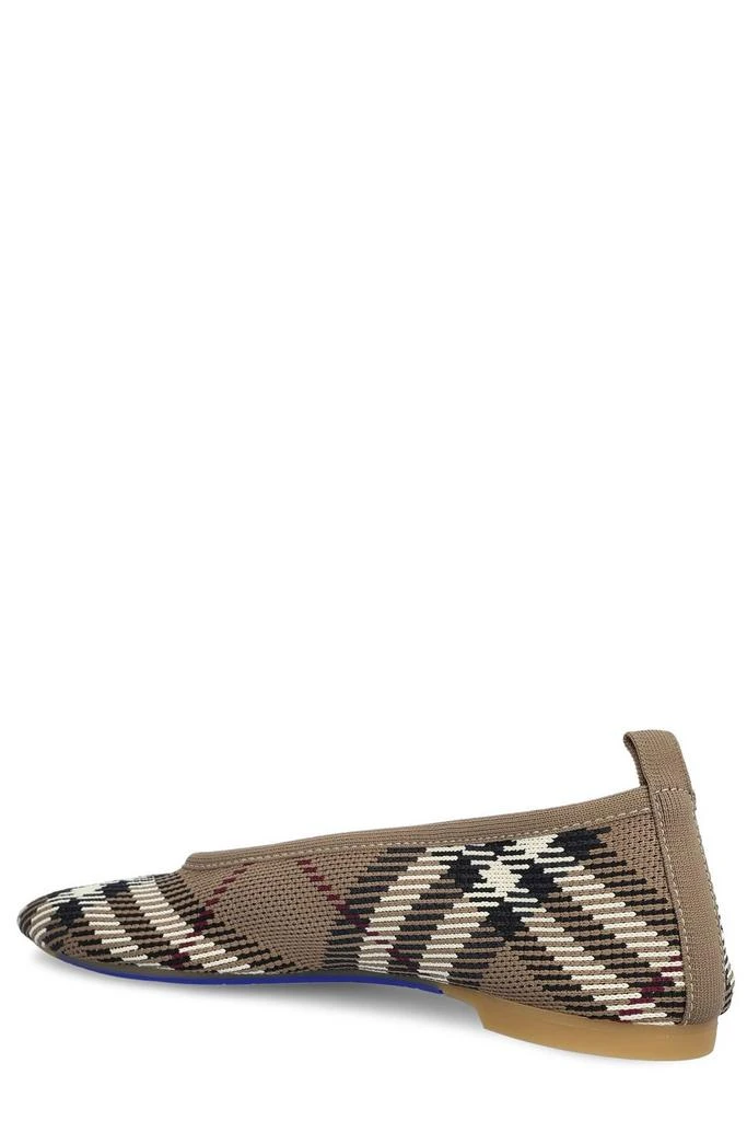 Burberry Burberry Checked Slip-On Flat Shoes 3