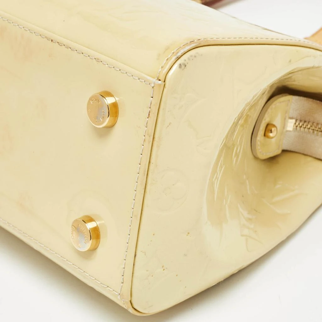 Louis Vuitton Louis Vuitton Citrine Monogram Vernis Brea MM Bag 22