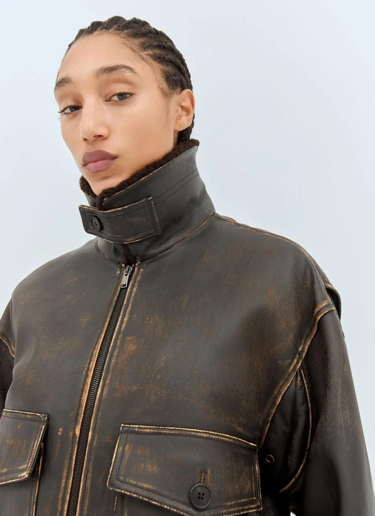 The Row Adonis Leather Jacket 3