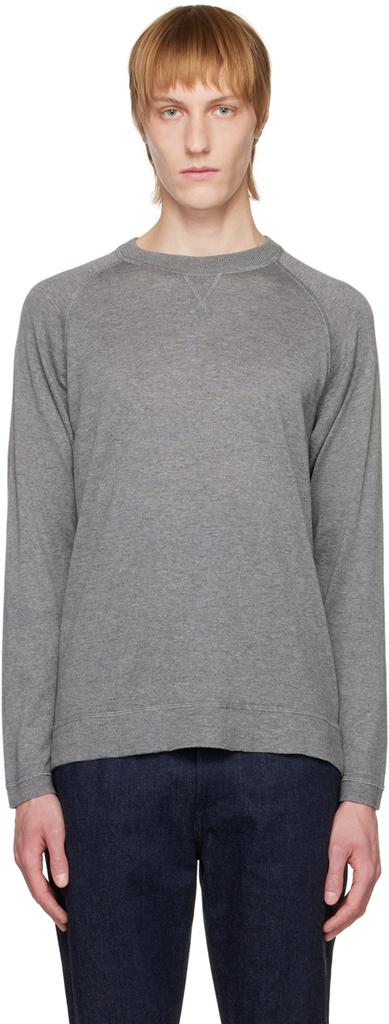 Officine Générale Gray Nate Sweater