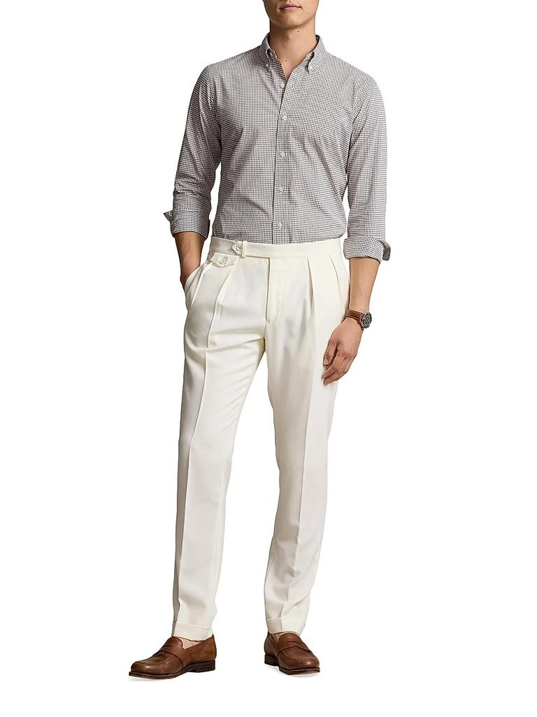 Ralph Lauren Micro Plaid Cotton Button-Down Shirt 2