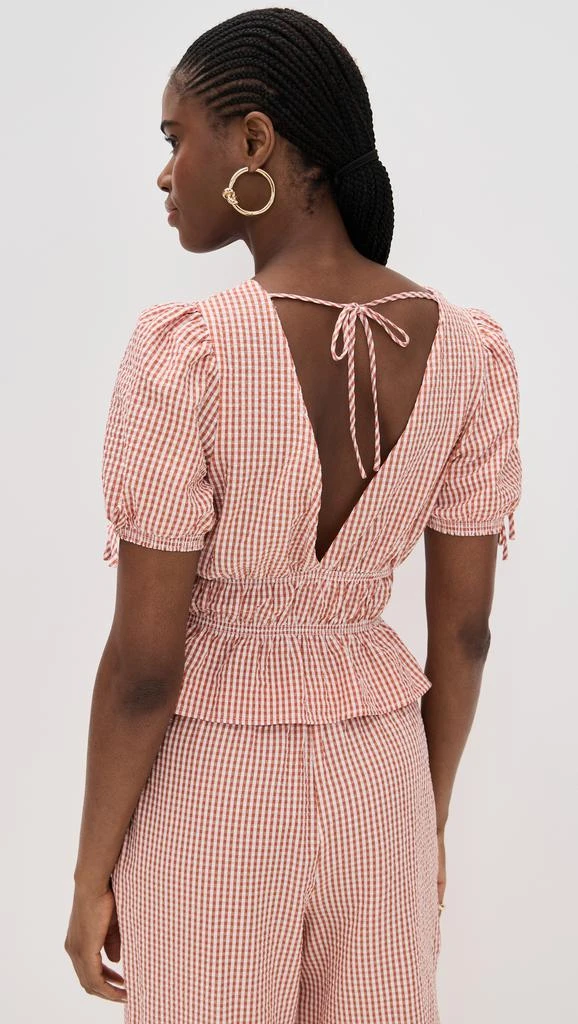 Wayf Nina Tie Front Top 2