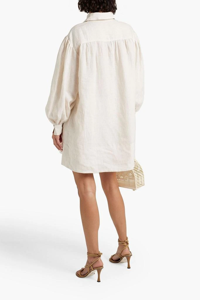 Ulla Johnson Dania striped linen mini dress 3