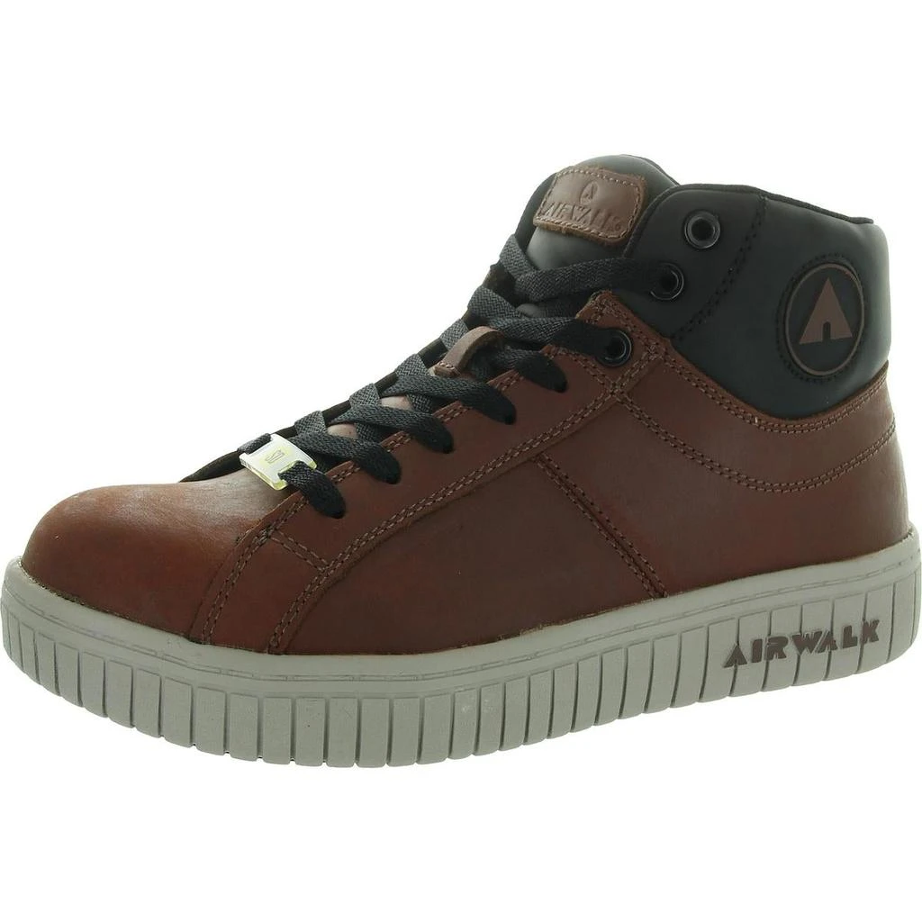 Airwalk Deuce Mid SD Mens Lace-Up Leather Casual And Fashion Sneakers 1