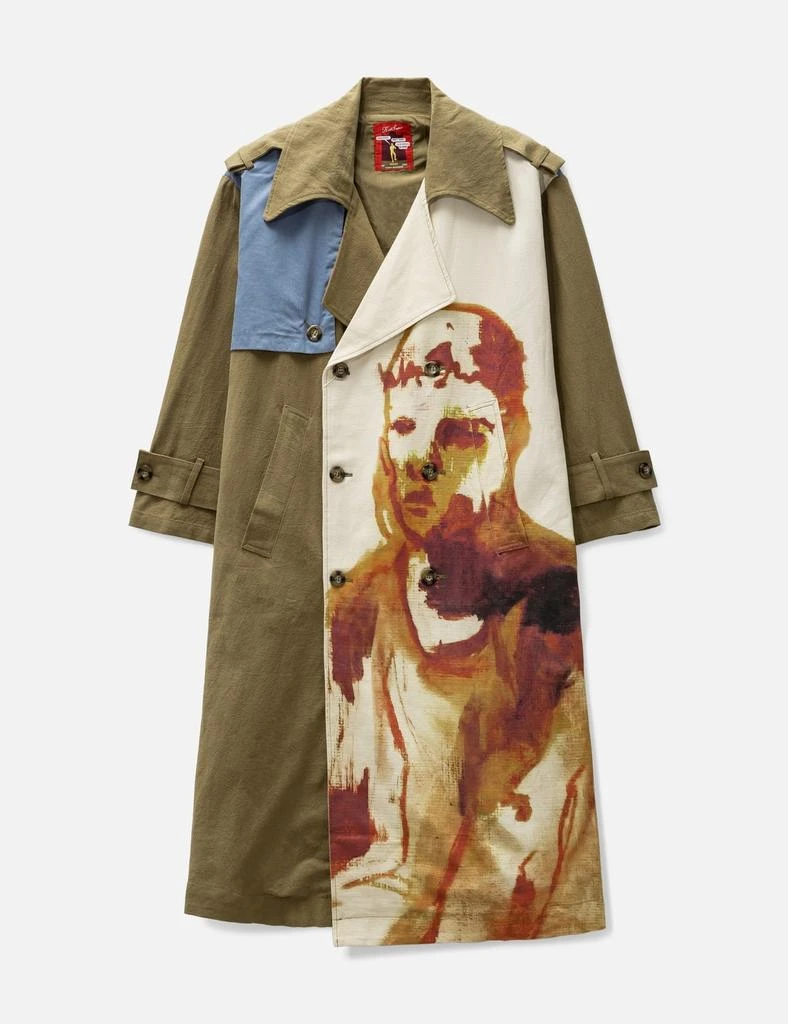 KidSuper Painted Trench Coat 1