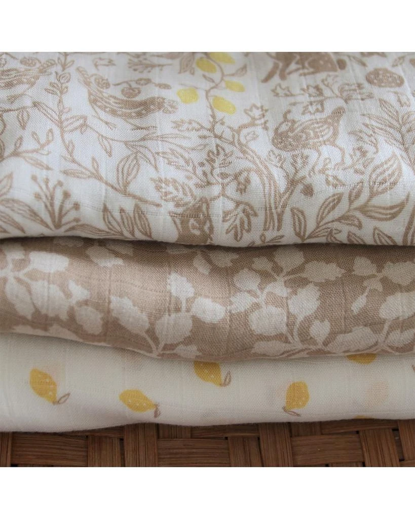 aden + anais Silky Soft Swaddles Woodland, 3 Pack 2