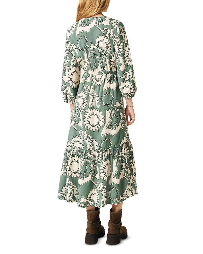 ba&sh Ferae Printed Midi Dress 3