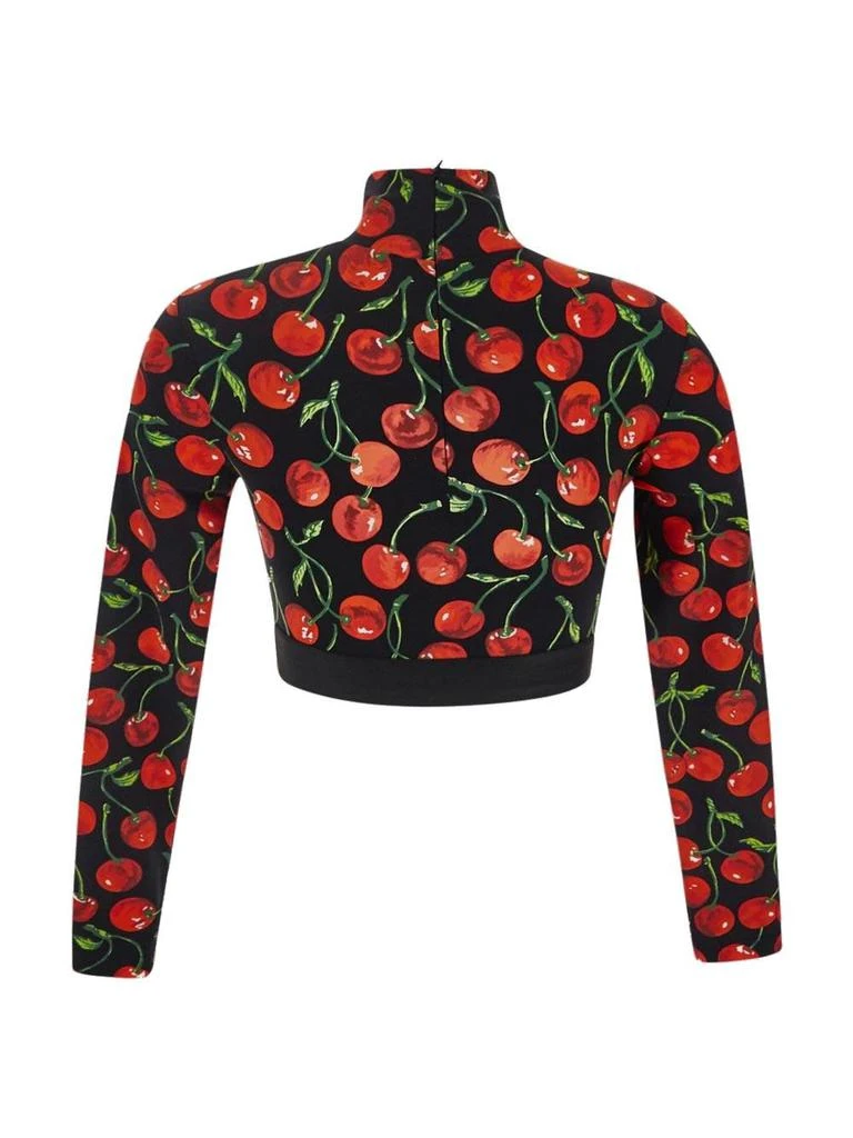 Dolce & Gabbana Dolce & Gabbana Cherry Printed Cropped Top 2