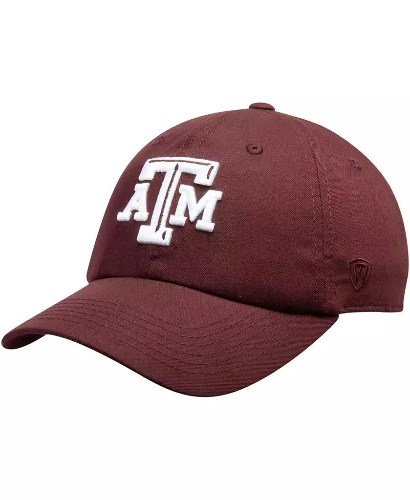 Top of the World Men's Maroon Texas A M Aggies Primary Logo Staple Adjustable Hat 1