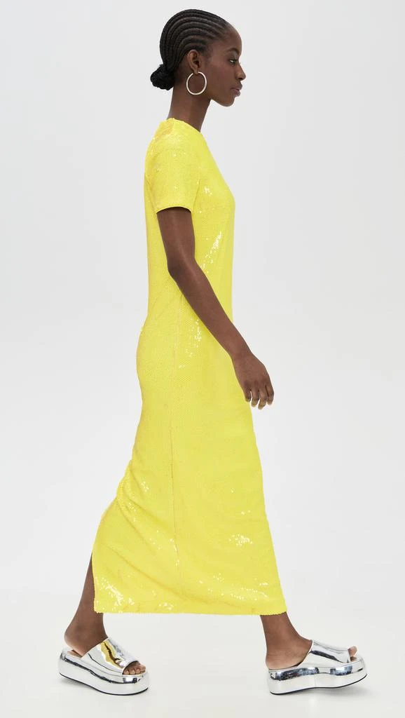 MSGM Sequin Short Sleeve Maxi Dress 3