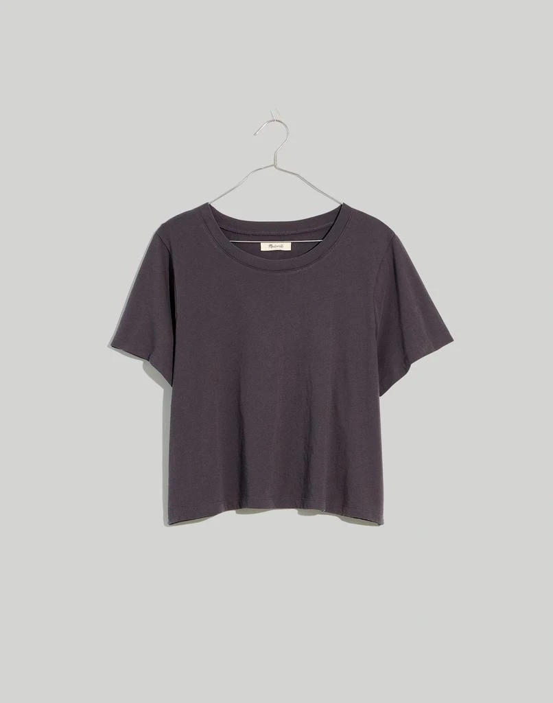 Madewell Softfade Cotton Boxy-Crop Tee 6