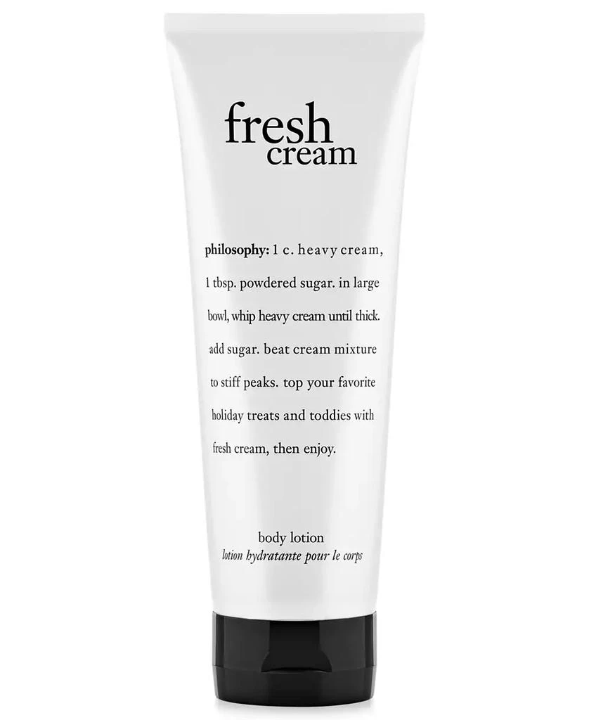 philosophy fresh cream body lotion, 7 oz 1
