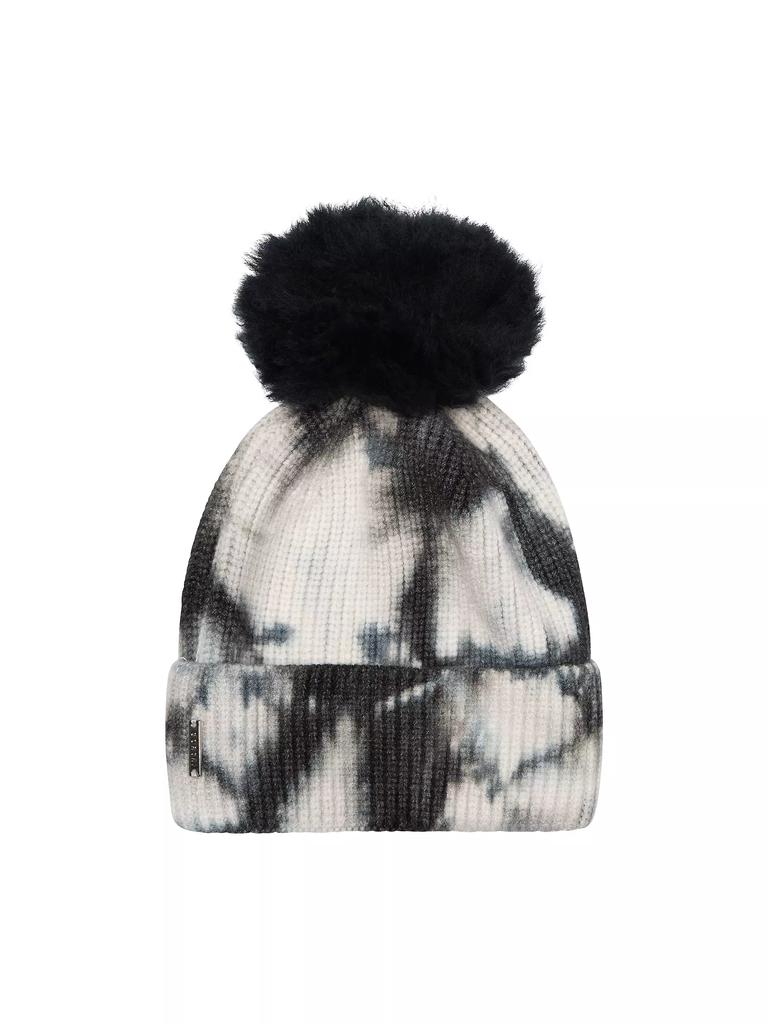 Gorski Knit Hat with Toscana Lamb Pompom