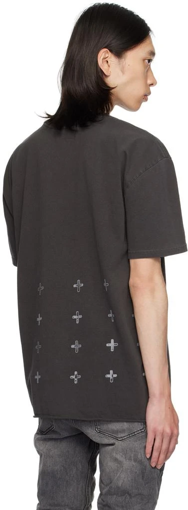 Ksubi Black Silenced T-Shirt 3