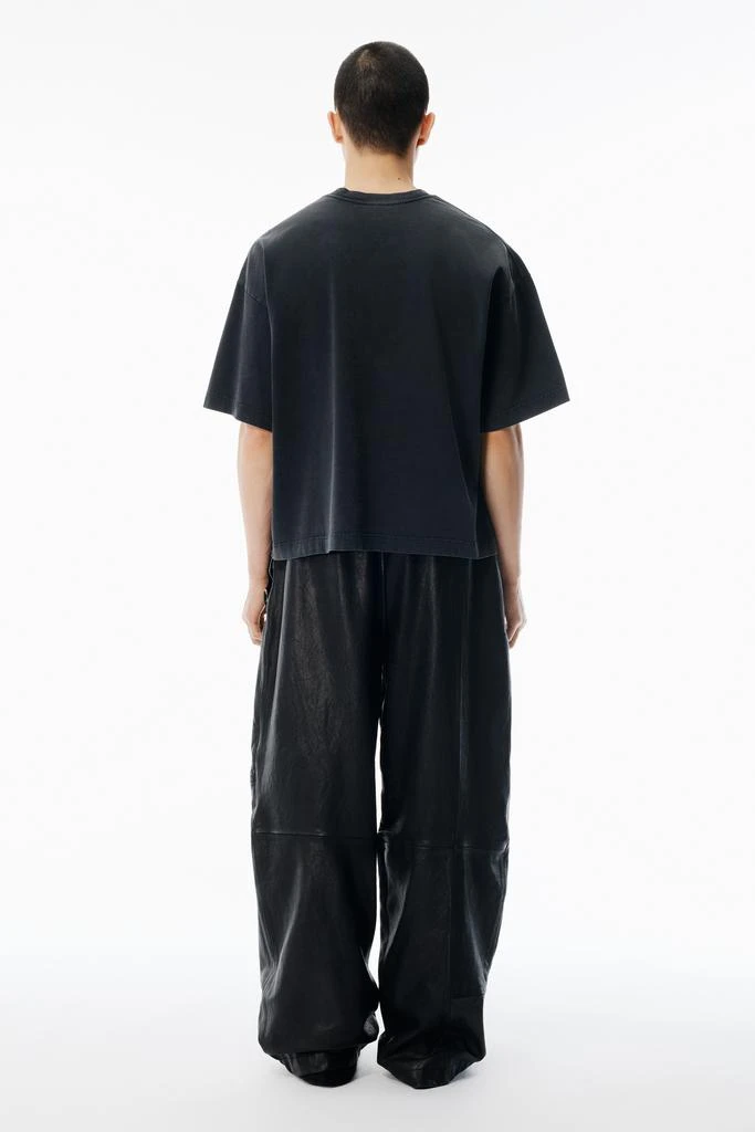 Alexander Wang Unisex Washed Black Star Graphic Tee 4