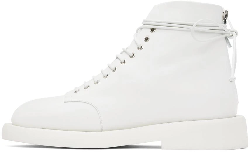 Marsèll White Gomme Gommello Boots 3