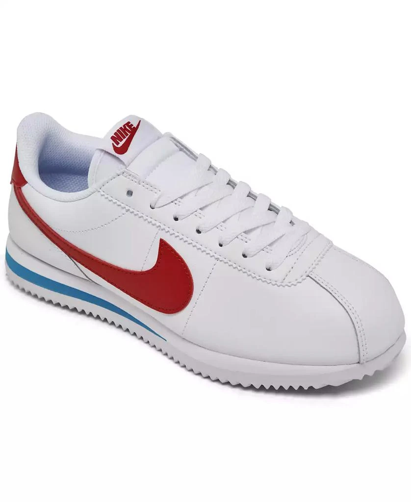 NIKE Women's Classic Cortez Leather Casual Sneakers from Finish Line 1