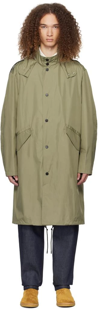 A.P.C. Khaki Antonny Trench Coat 1