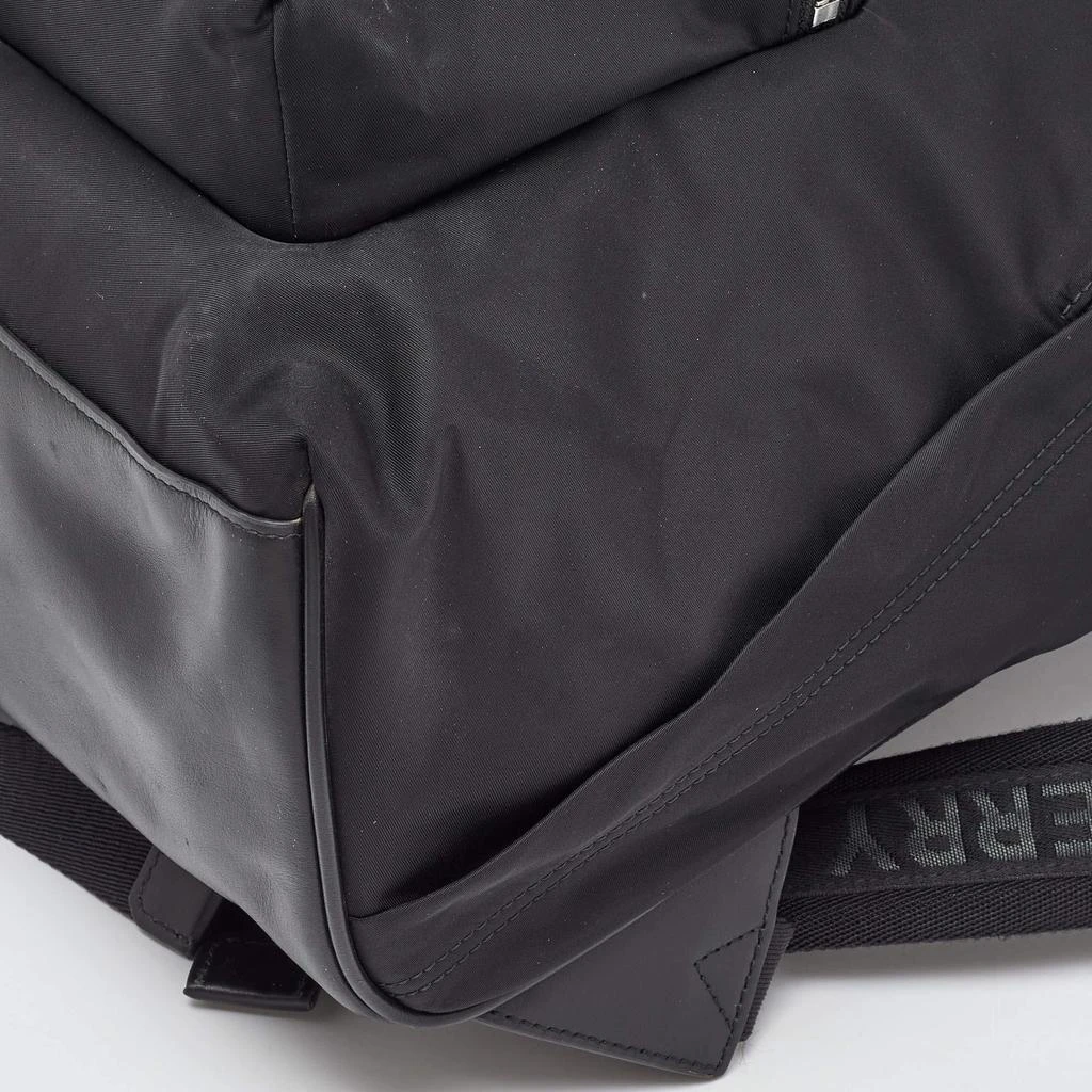 Burberry Burberry Black Nylon and Leather Backpack 11