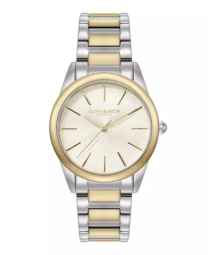 Olivia Burton Women's Glowful Two-Tone Stainless Steel Bracelet Watch