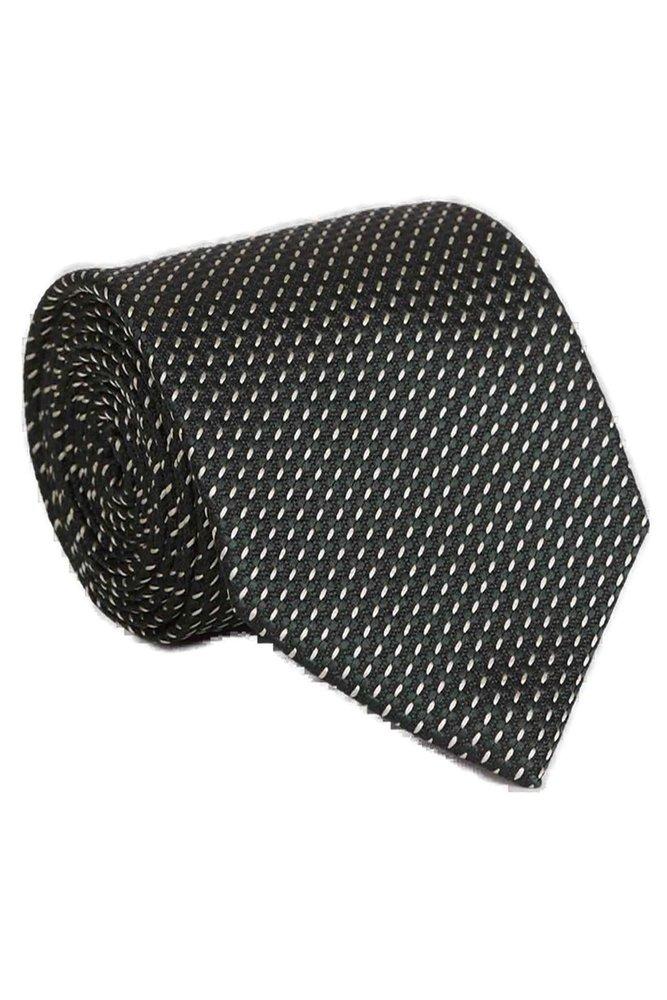 Zegna Zegna Jacquard Pointed Tip Tie