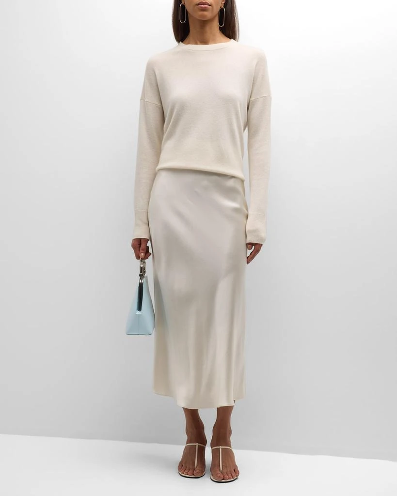 Sablyn Silk Midi Skirt 3