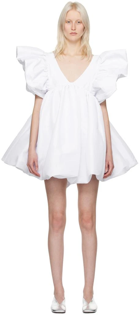 Kika Vargas SSENSE Exclusive White Adri Minidress 1