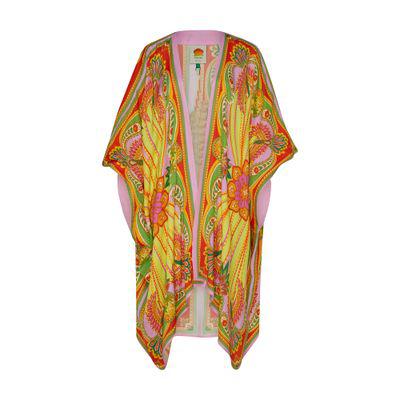 Farm Rio Beach Toucans Scarf kimono