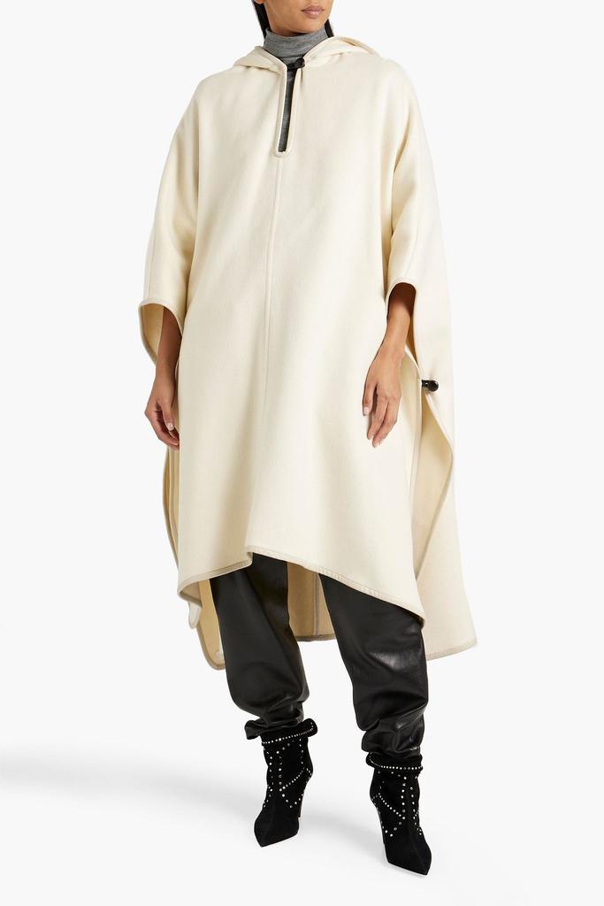 Isabel Marant Eowyn wool-blend felt hooded poncho