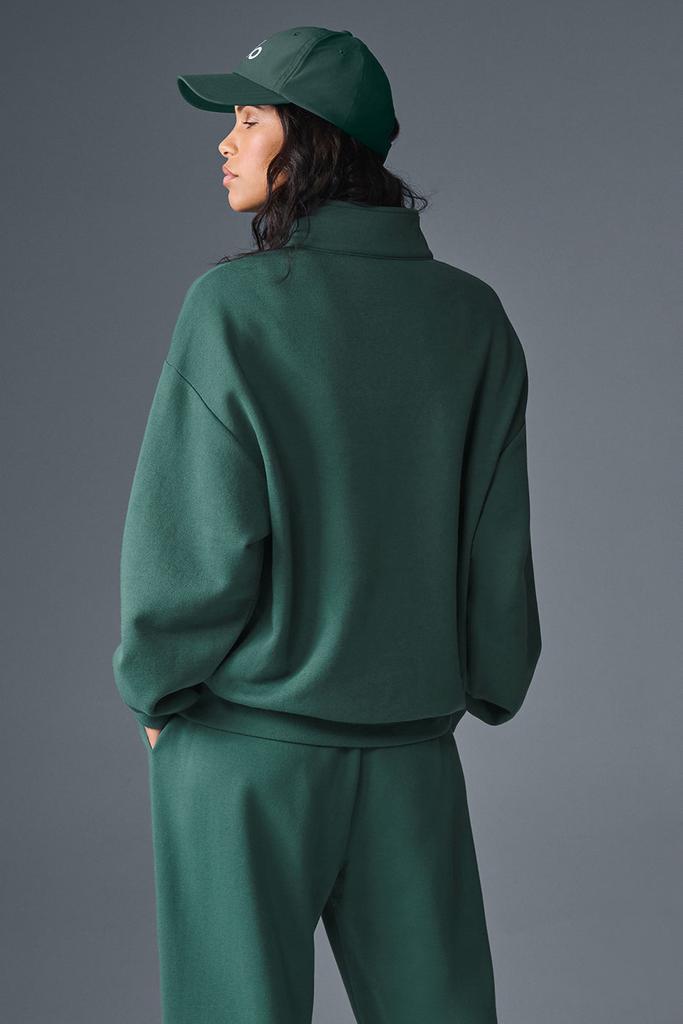 Alo Accolade 1/4 Zip Pullover - Winter Ivy - Hoodies - Compare