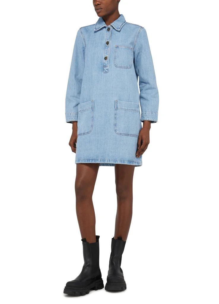 A.P.C. Aurelia denim short dress 2