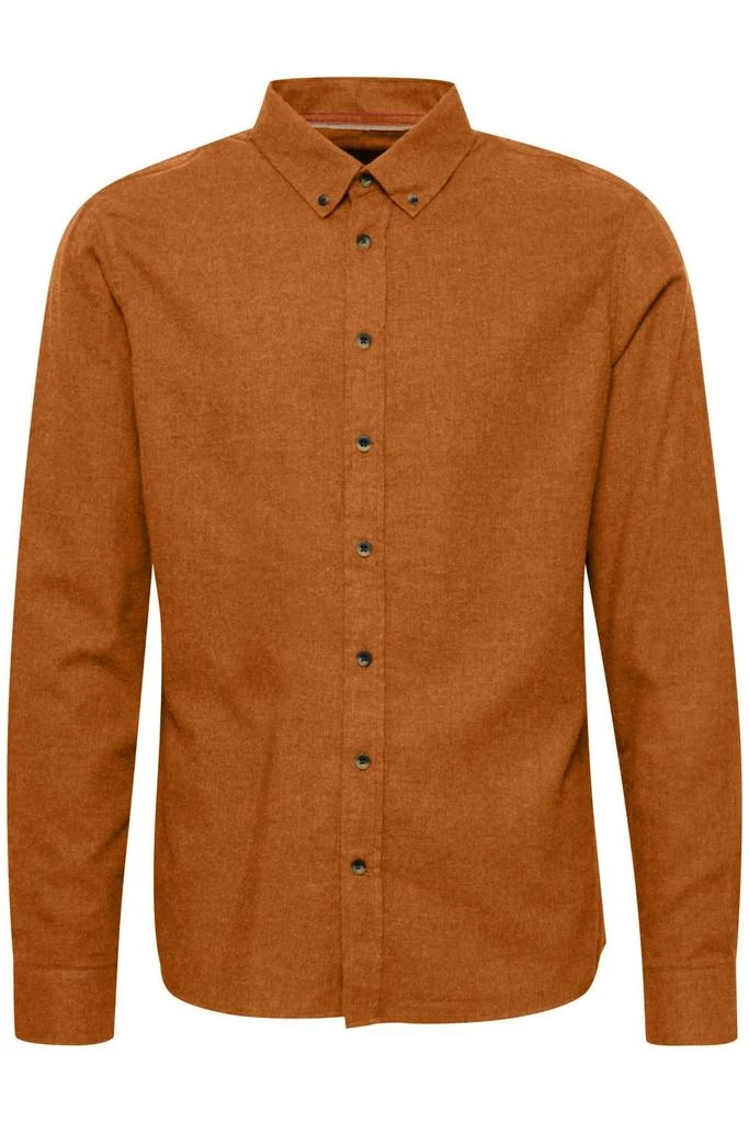 BLEND Men's Brushed Cotton Burley Shirt In Glazed Ginger 1