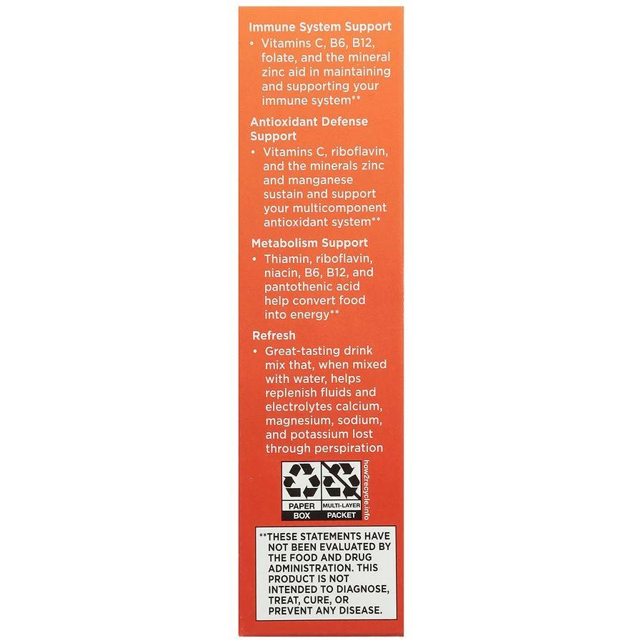 Walgreens Vitamin C Effervescent Powder Blend Orange 10