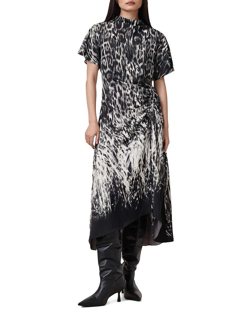 All Saints Hanna Antia Mini Dress - Black