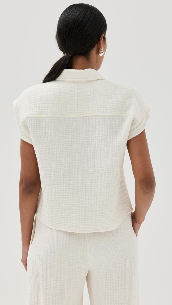 Sablyn Caleb Gauze Top