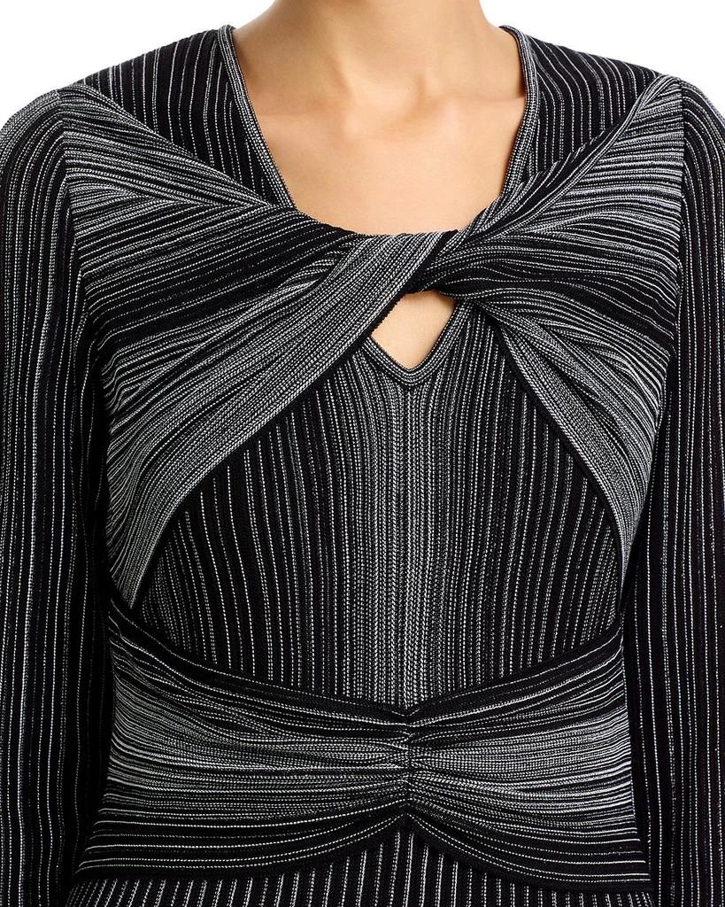 Misook Twist Front Knit Dress 3