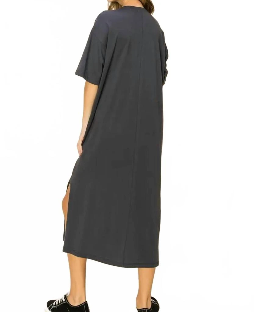 Tres Bien Babe T-Shirt Dress In Black 3