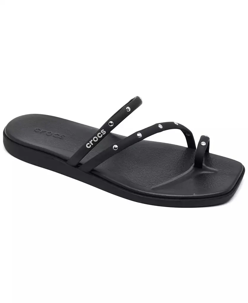 Crocs Women's Miami Studded Toe Loop Sandals from Finish Line