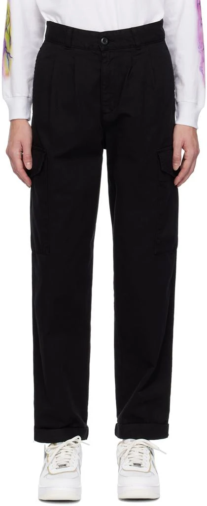 Carhartt WIP Black Collins Trousers 1