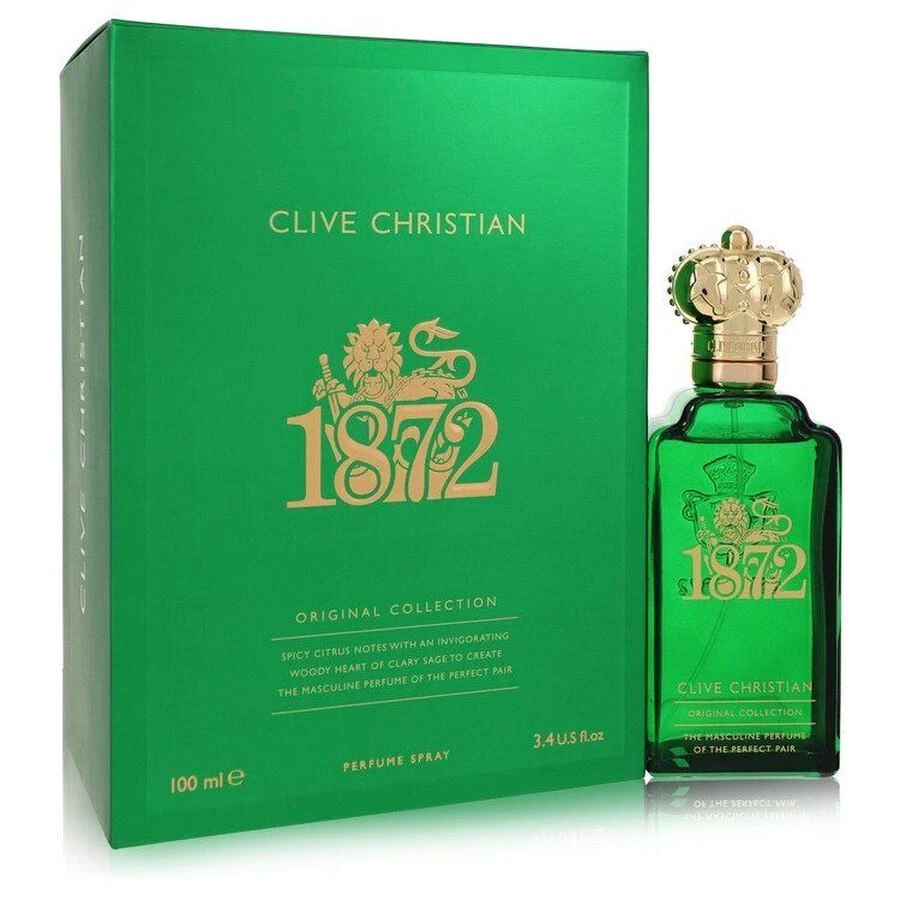 Clive Christian Clive Christian Men's 1872 Parfum Spray 3.4 oz Fragrances 652638004044