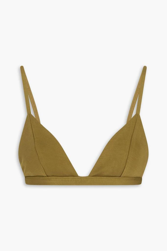 Mara Hoffman Astrid triangle bikini top